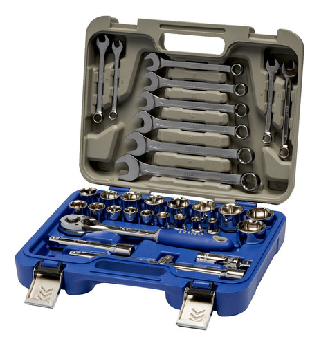 Set De Dados Y Llaves Irimo De 1/2 Profesional De 33 Pzas. 