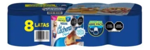 Leche Condensada La Lechera Nestlé 8 Pzas De 375 G C/u