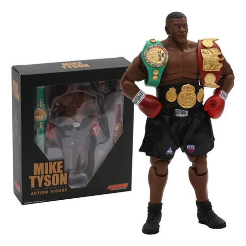 Figura Lucha Boxeador Campeon Mundial Peso Pesado Mike Tyson