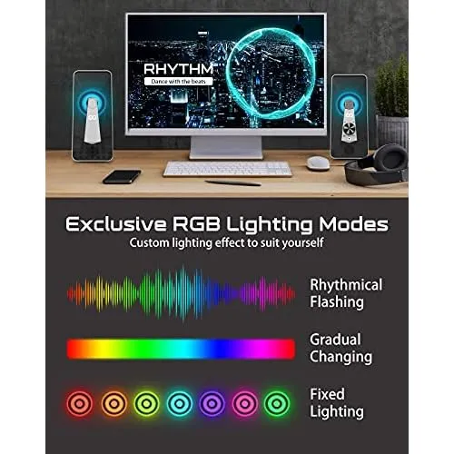 Altavoces De Computadora, Altavoces De Juegos 3 Modos D...