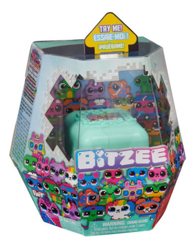 Bitzee - Pet Digital Interativo - Sunny Brinquedos - Verde