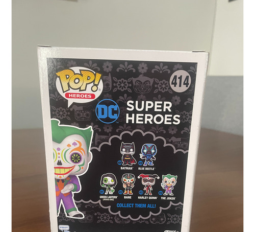 Funko Pop! Joker Dia De Muertos 414 - Dc Gitd Batman (Usado)