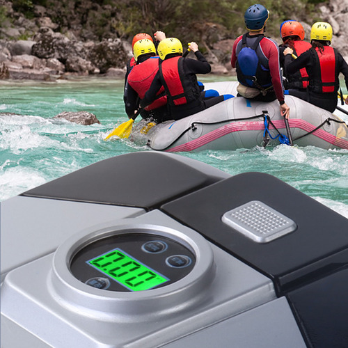 Bomba De Sup Eléctrica De 12 Voltios Con Inflador Rápido Y D