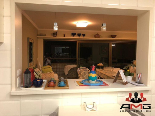 Apartamento Com 4 Dormitórios À Venda, 235 M² Por R$ 5.350.000,00 - Riviera - Módulo 6 - Bertioga/sp - Ap2830