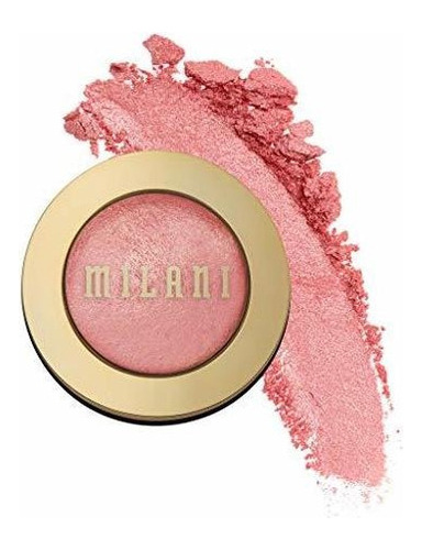 Rubor En Polvo Milani Baked Blush Tono Dolce Pink 