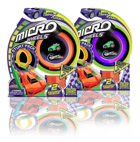 Auto Sorpresa Micro Wheels Con Pista 77734 Wabro Educando