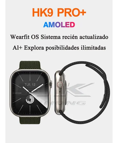 Hk9 Pro+ Smartwatch 2.02 Amoled Screen 230mah Sf32lb525