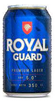 Cerveza Royal Guard 350cc Lata G5.0(6uni) Super