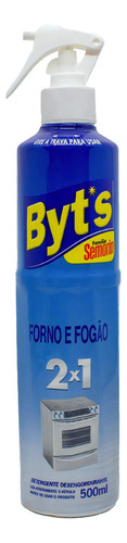 Limpa Forno E Fogão Semorin Byts 500ml Semorin 2 Em 1