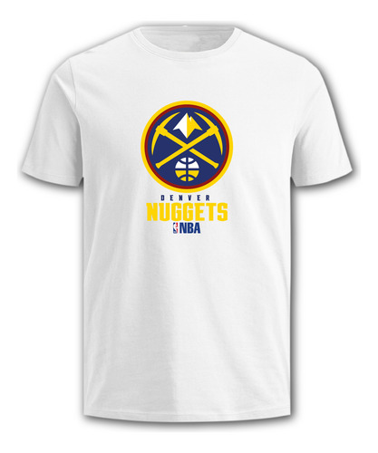 Playera Modelo Nba Denver Nuggets Sublimada