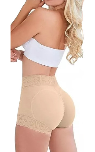 Mujer Curvilínea Aumento De Cadera Shaper Retractor Pantalón