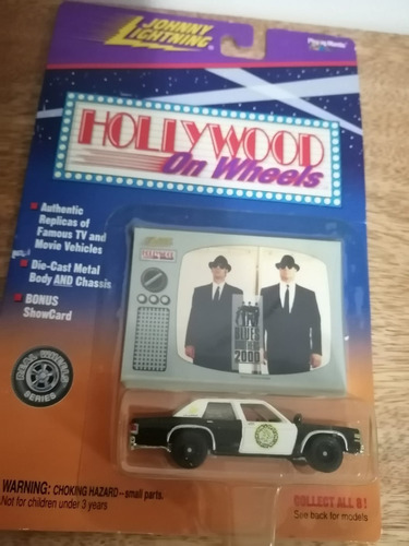 Blues Brothers Hollywood On Wheels Johnny Lightning Policia