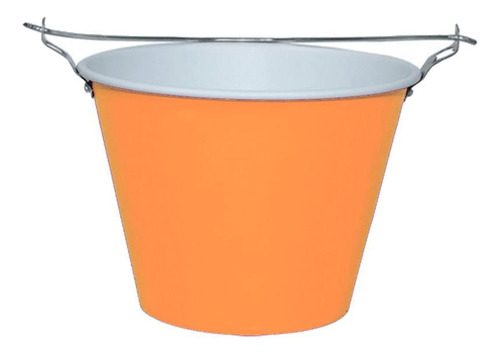 Balde Para Gelo Neon Orange Soft Touch 5 Litros