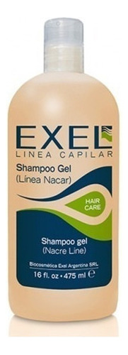 Shampoo Trigo Exel Linea Gel Profesional Uso Diario 475 Ml