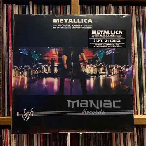Metallica S&m Edicion 3 Vinilos