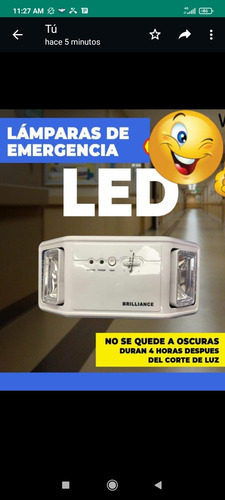 Luminaria De Emergencia Led Multivoltaje 