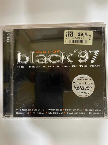 Cd Doble The Best Of 97. The Finest Black Music. Hits.