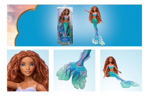Muñeca Sirenita Ariel The Little Mermaid De Disney Mattel