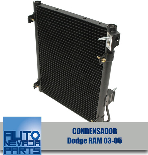 Condensador Para Dodge Ram Del 2003 Al 2005.