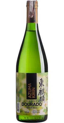 Saquê Seco Dourado 740ml - Azuma Kirin