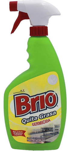 12pk - Brio Quita Grasa Germicida 700ml