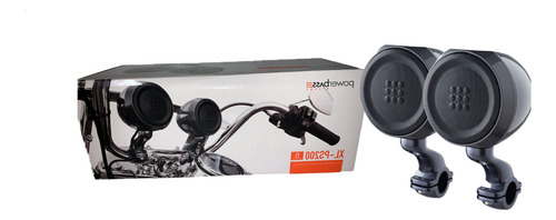 Caixa Amplificada Para Motocileta 2.75p 50w 12v Rms Xl-ps200