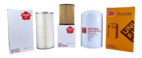 Kit Filtros Hino 500 1018/1524/1724/1727 4.7 7.6  2012-2018