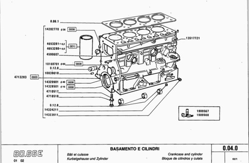 Manual De Repuestos Tractor Fiat 80.66e