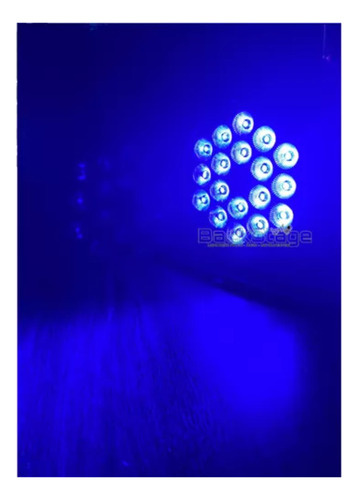 20 Canhao Refletor Par Led 18 Leds Rgbw 12w Quad Dmx 4in1