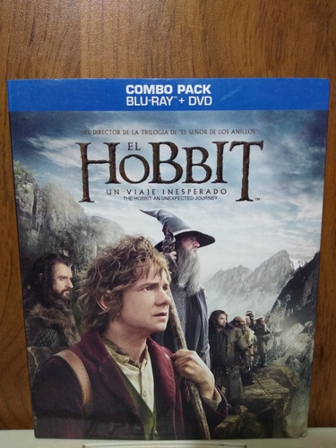 El Hobbit Un Viaje Inesperado Bluray + Extras + Dvd 3 Discos