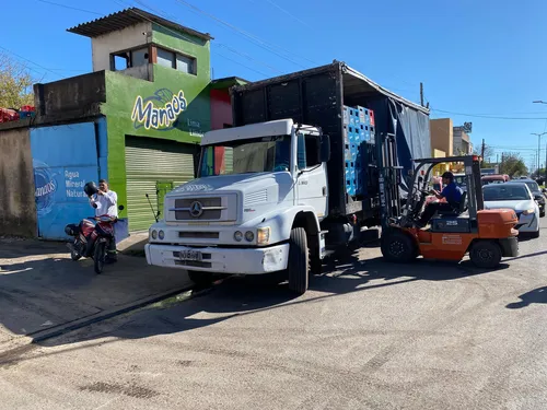 Camión Con Caja Saider De 12 Paletas
