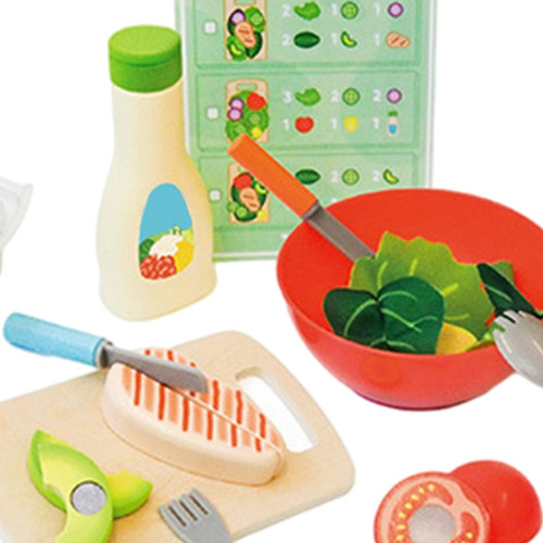 Divertido Juego De Simulación De Lujo Para Ensalada 33pcs