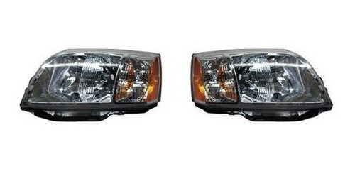 Par Juego Faros Mitsubishi Endeavor  2004 - 2011 Hjk