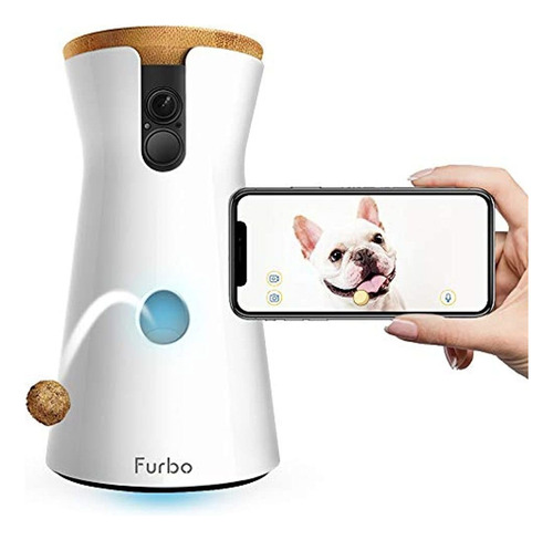 Cámara Para Perros Furbo: Treat Tossing, Cámara Full Hd W