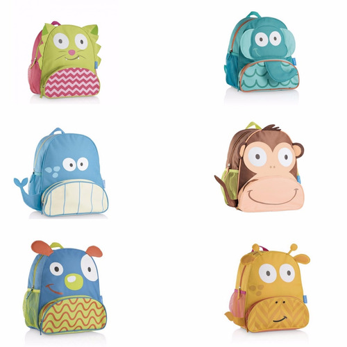 Mochila Infantil Personagens Multiuso Bichinhos Multikids