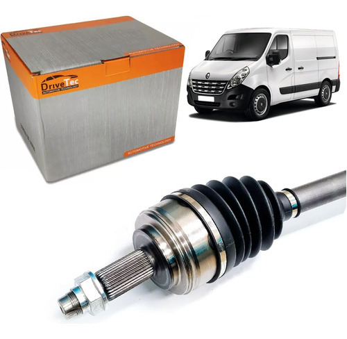 Semi Eixo Completo L/e Master 2.3 16v Dci 22 Sem Abs