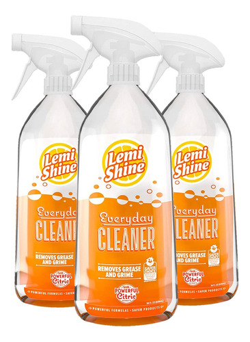 Set De 3 Lemi Shine Spray Limpiador Multisuperficies