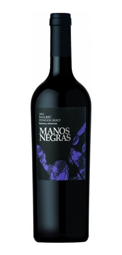 Vino Manos Negras Malbec  Stone Soil 92 Ptos  - Mataderos -