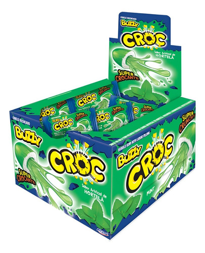 Chicles Croc Centro Liquido 172g Elije Sabor