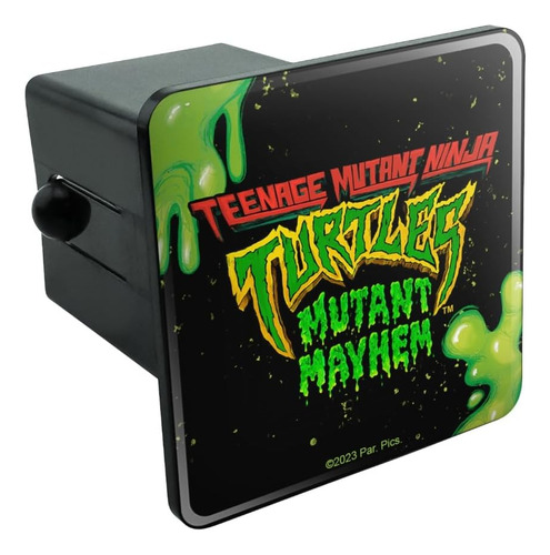 Tmnt Mutant Mayhem Logo Tow Trailer Hitch Cover Plug Insert 