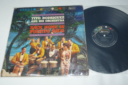 Jch- Tito Rodriguez Orchestra Back Hom In Puerto Rico Usa Lp