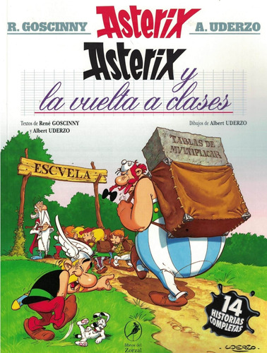 Asterix 32 Y La Vuelta A Clases Goscinny Libros Del Zorzal R