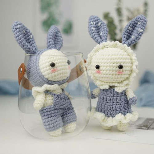 Kit De Ganchillo Conejo Crochet Craft Set Juguete De Tejer A