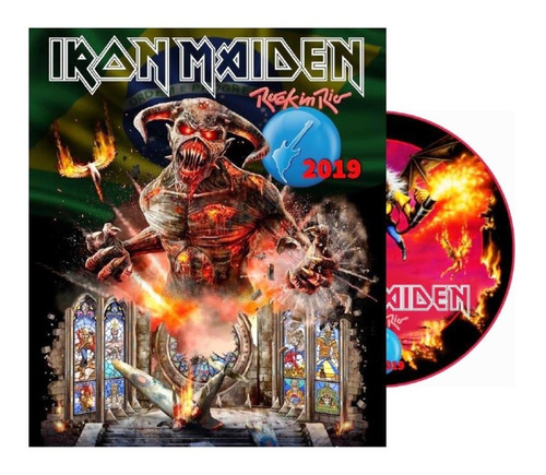Iron Maiden Rock In Rio 2019 Dvd -
