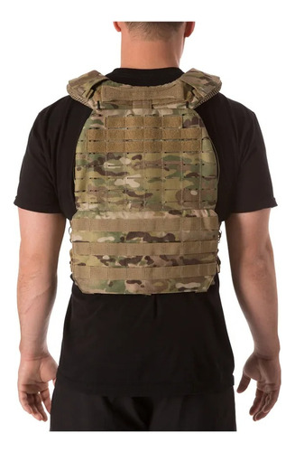 Porta Placa 5.11 Modelo Tactec Multicam