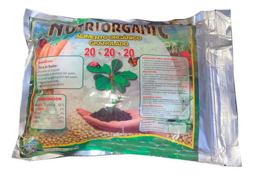 Fertilizante Nutriorganic 20-20-20