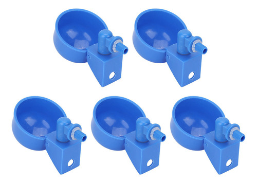 . 5 Vasos De Agua Automáticos Para Pollo, Plástico Pp, Para