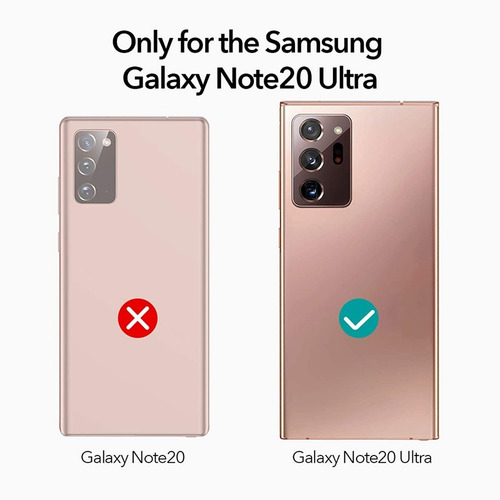 Funda Galaxy Note 20 Ultra - Esr Metal Kickstand Cristal