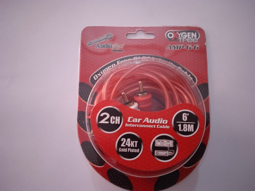 Cable Rca 2 Metros Audiopipe 