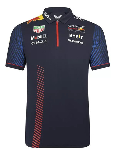 Camiseta Czech Prez Formula 1 Team Red Bull Polo 2023